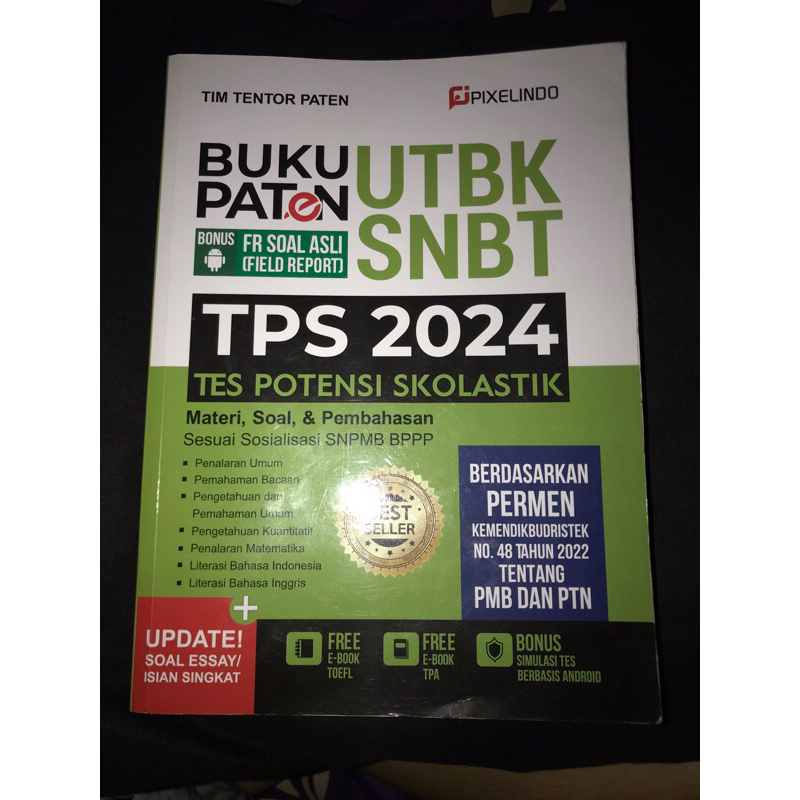 buku PATEN UTBK SNBT 2024
