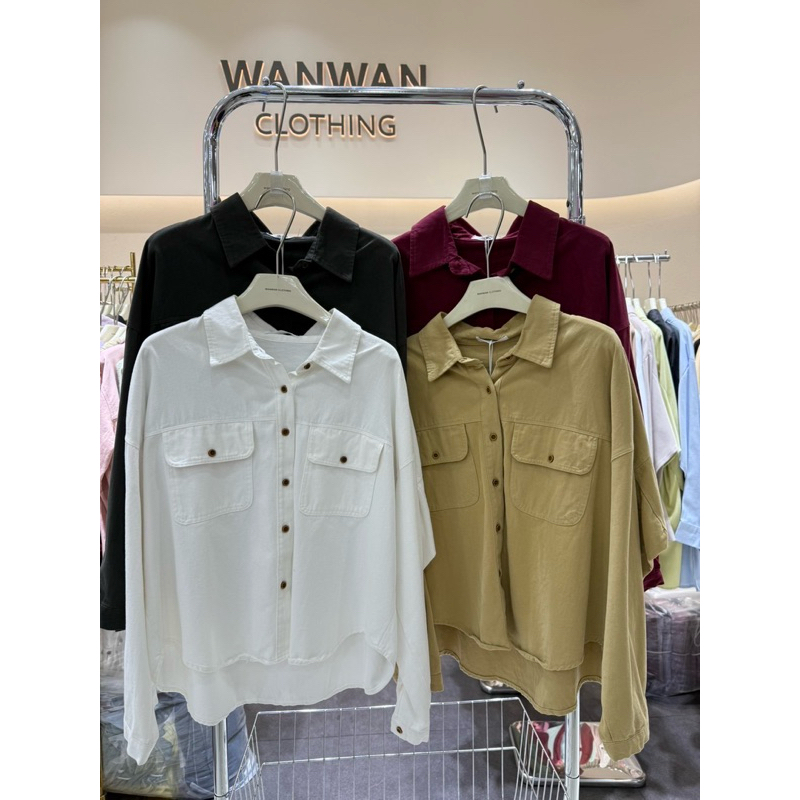 RIANDYFA - KEMEJA WANWAN CLOTHING 33019#