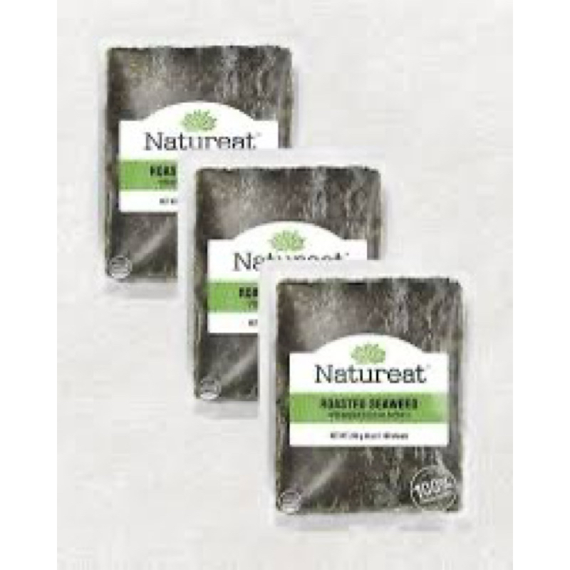 

Natureat Roasted Seaweed Sushi Nori 100lbr