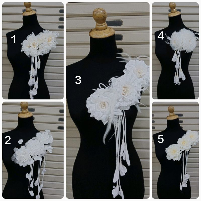 Korsase Gaun, Bunga Import Korsase Aksesoris Gaun/Korsase Rambut