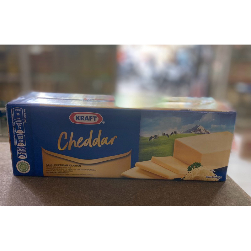 

Keju Kraft cheddar 2kg