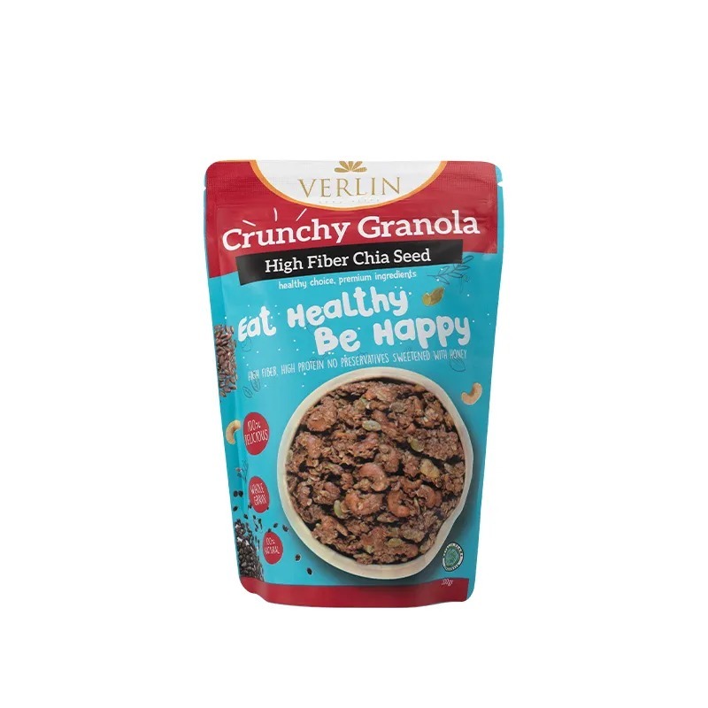 

Verlin Crunchy Granola High Fiber Chia Seed 180g