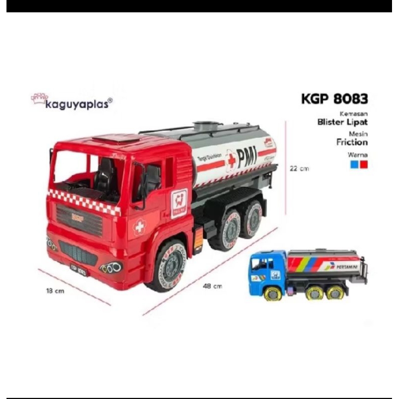MAINAN ANAK TRUK TANGKI BESAR JUMBO MOBIL TANGKI  kgp 8083