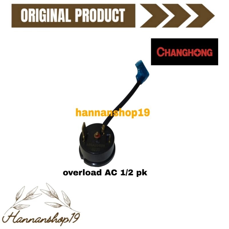 Overload AC 1/2pk,3/4pk,1pk,1,5pk,2pk Changhong