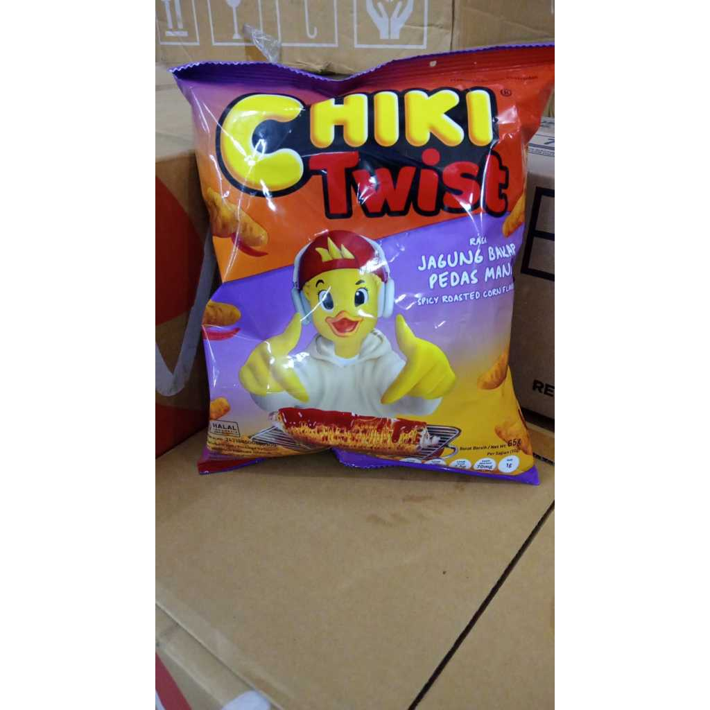 

Chiki Twist Spicy Roasted Corn Flavour 68 Gr