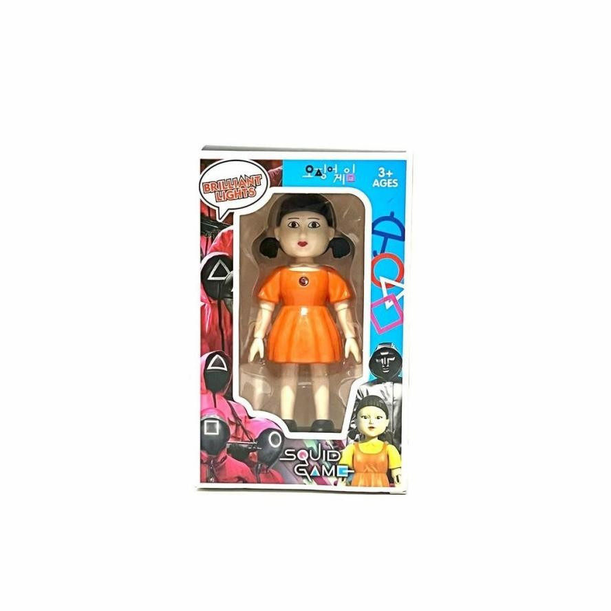 Action Figure Mainan Anak Squid Game Brilliant Lights