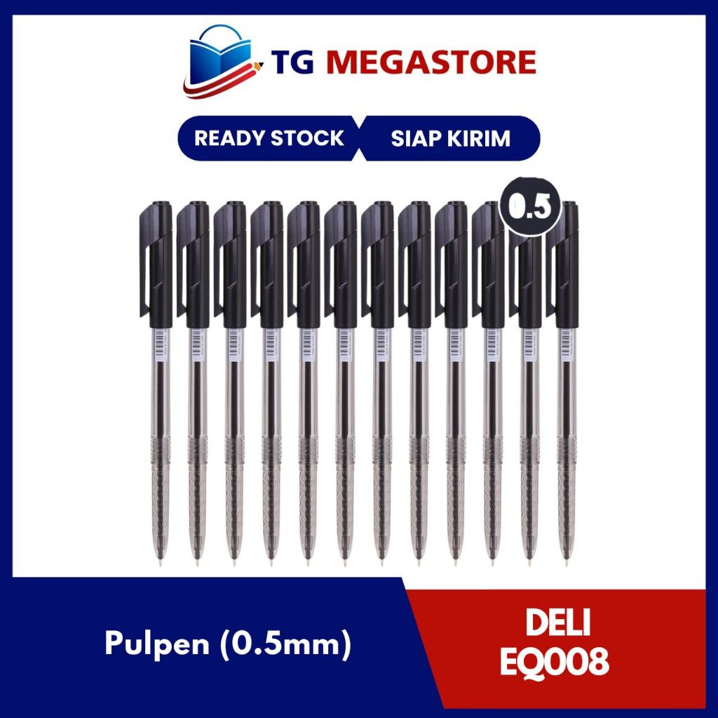 

Pulpen Deli Arrow EQ008 (0.5mm)