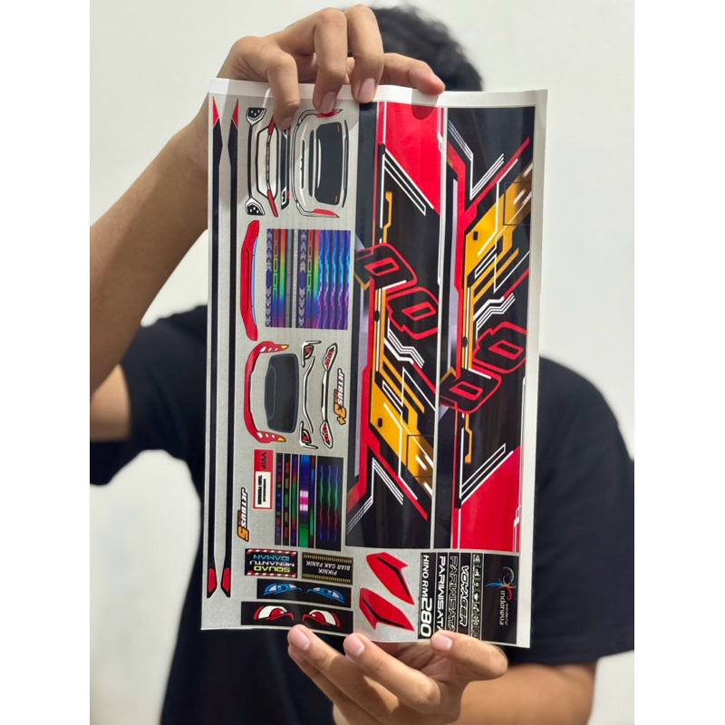 

LIVERY LENGKAP AKSESORIS MINIATUR BUS