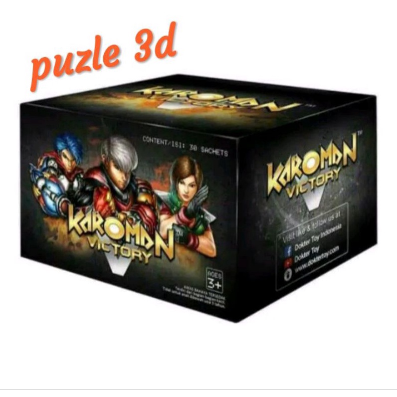 Hemat Akhir Pekan KAROMAN VICTORY  INFINITYIMMORTAL PUZLE 3D PER PACK 3 SACHET