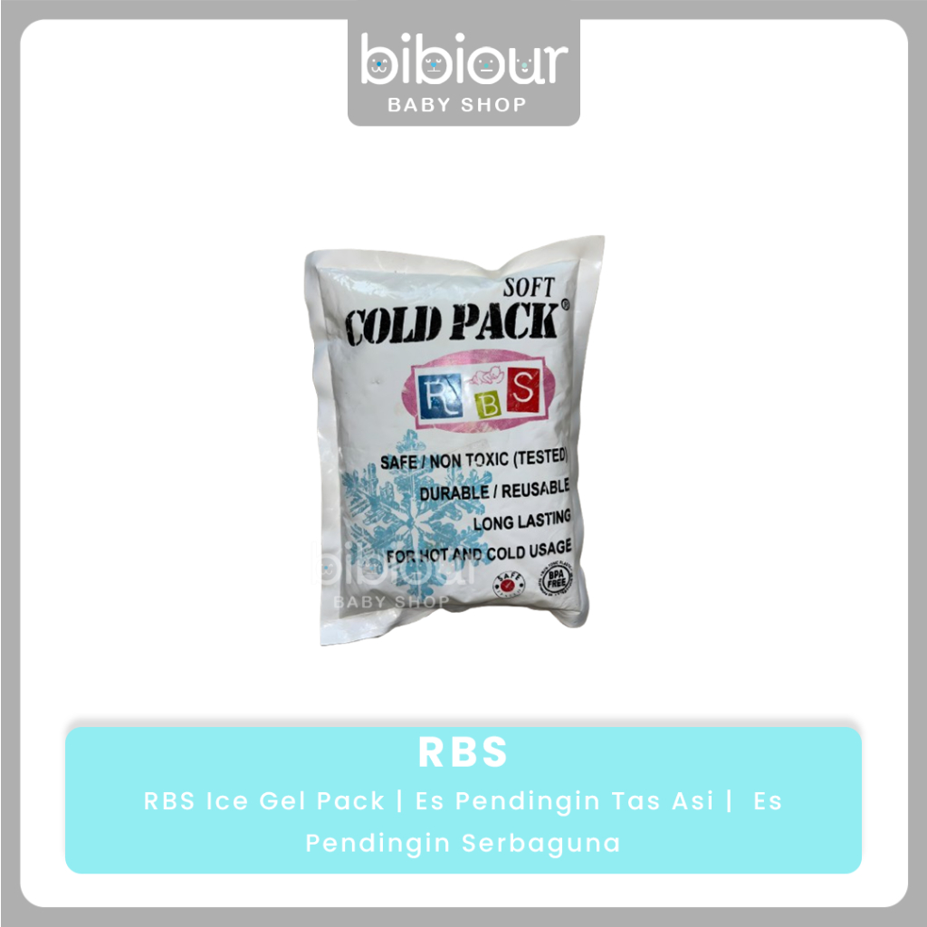 RBS Ice Gel Pack | Pendingin ASI |  Es pendingin Tas Asi dan Botol ASI