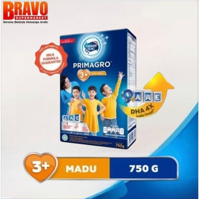 

Frisian Flag PRIMAGRO 3+ 750 gr - Susu Pertumbuhan Anak