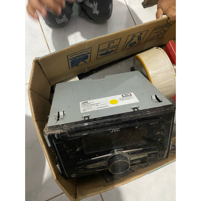 head unit original copotan brio