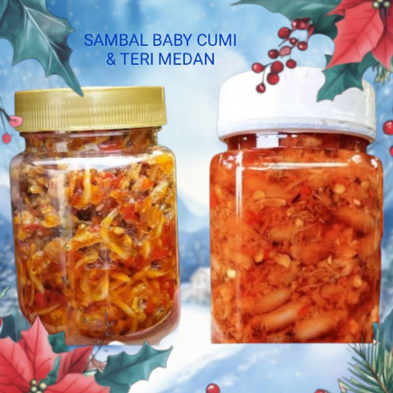 

SAMBAL BABY CUMI & TERI MEDAN (PAKET)