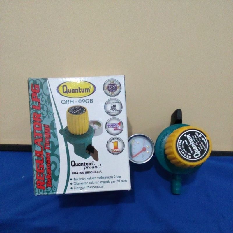 Regulator gas Quantum tekanan tinggi Meter