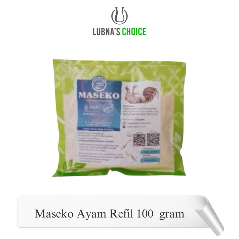 

Lingkar Organik - Maseko Kaldu Ayam Refil 100 gram