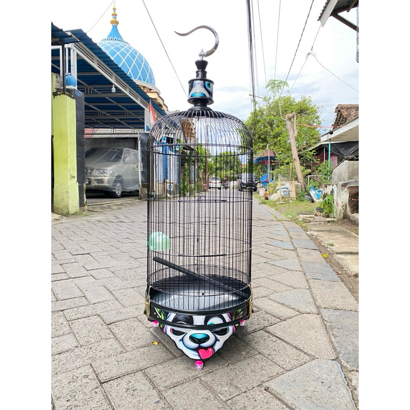 Sangkar tebok pvc decal.
