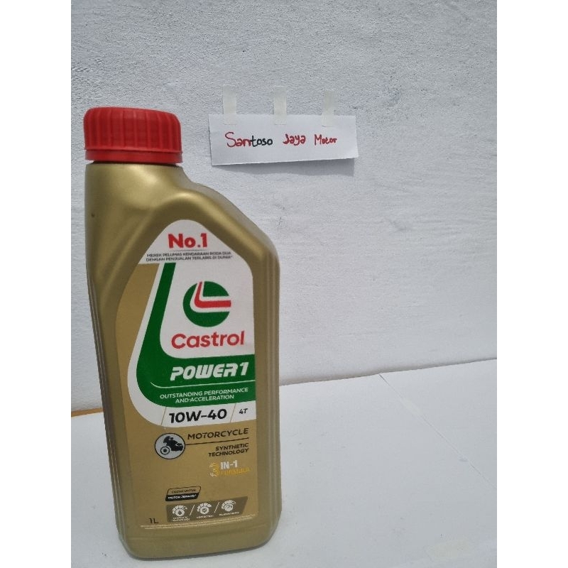 Oli Castrol Power 1 1000 ML 1 L SAE 10 W - 40