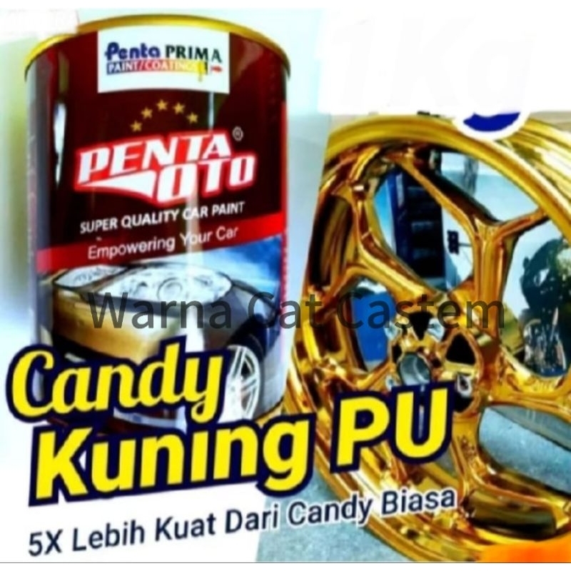 Cat Candytone Candy Yellow PC 010 PU Penta Oto Candy Tone Kuning