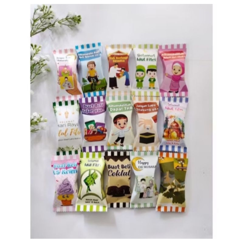 

Ready Amplop Permen Lebaran Motif Random ( 1 Pack isi 10pcs ) ready stock
