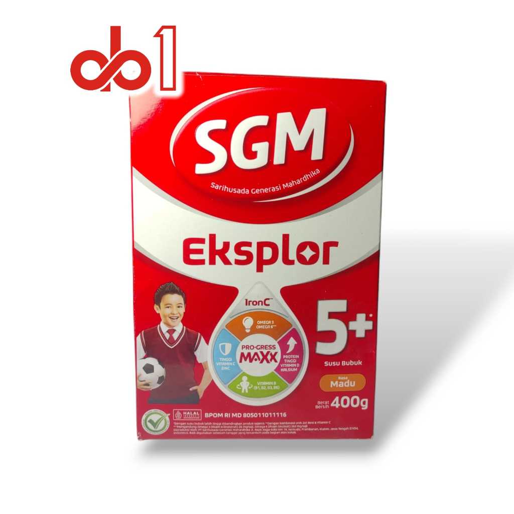 

SUSU BUBUK PERTUMBUHAN ANAK SGM EKSPLOR 5+ KEMASAN 400GR