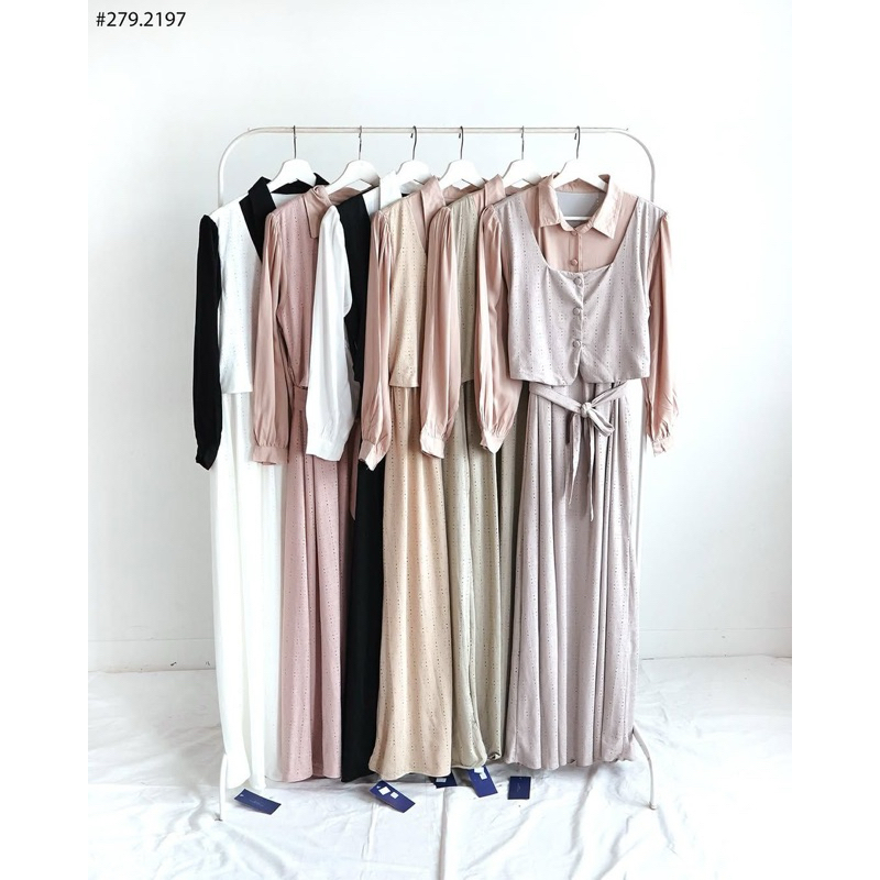 gamis wanita import original yuna