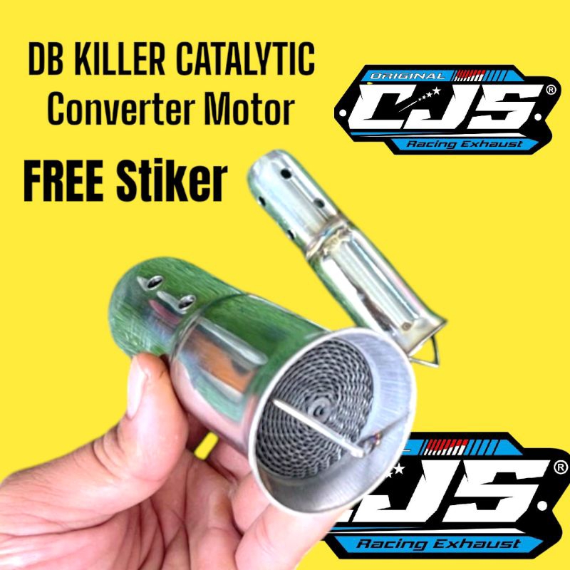 PROMO Db killer katalis Peredam suara knalpot racing TERMURAH bisa COD Db killer Catalytic Converter