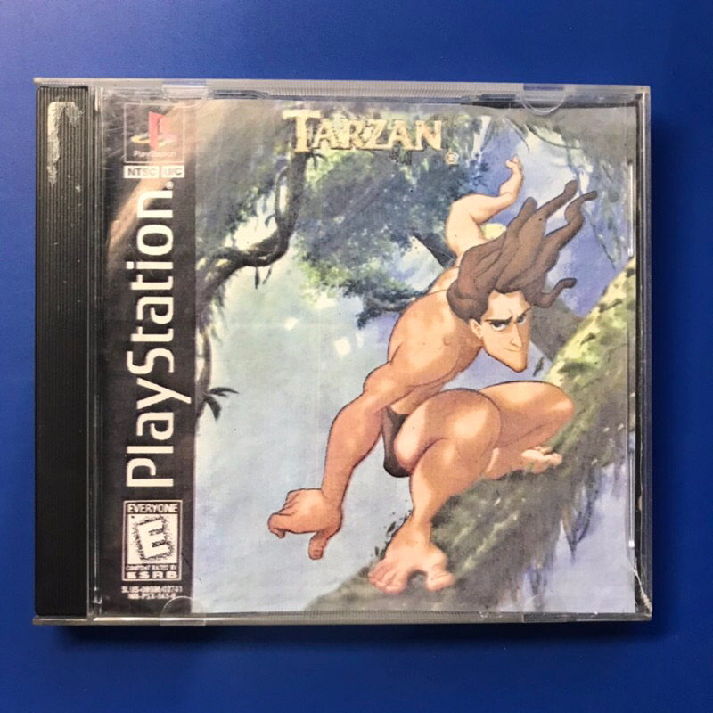 Tarzan PS1 kaset cd game ps 1