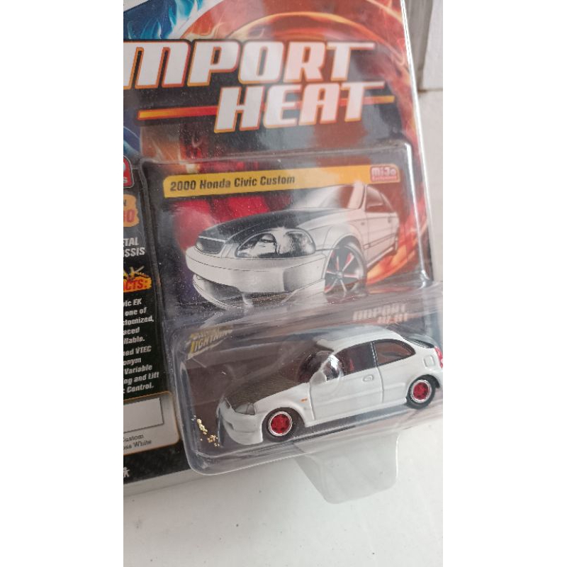 Johnny Lightning - 2000 Honda Civic Custom White