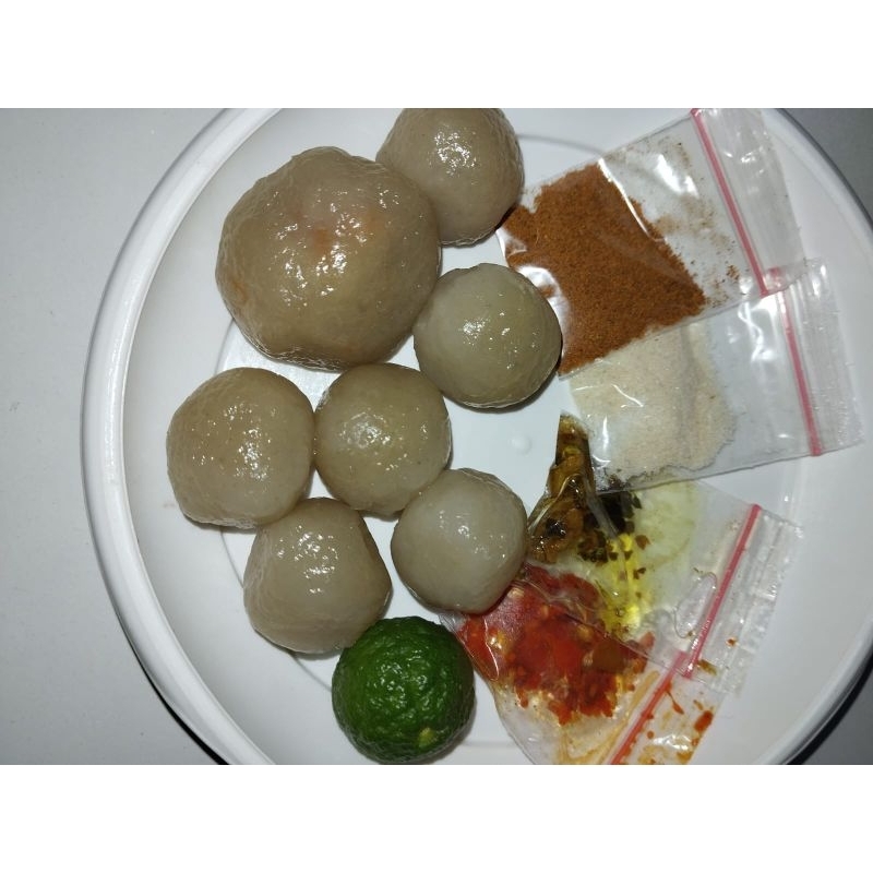 

Cilok kuah instan bumbu khas gurih mantepp