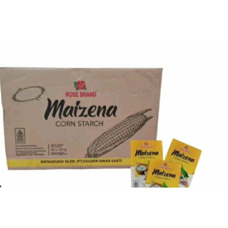 

Tepung Maizena Merk Rose brand 1dus isi 40pcs