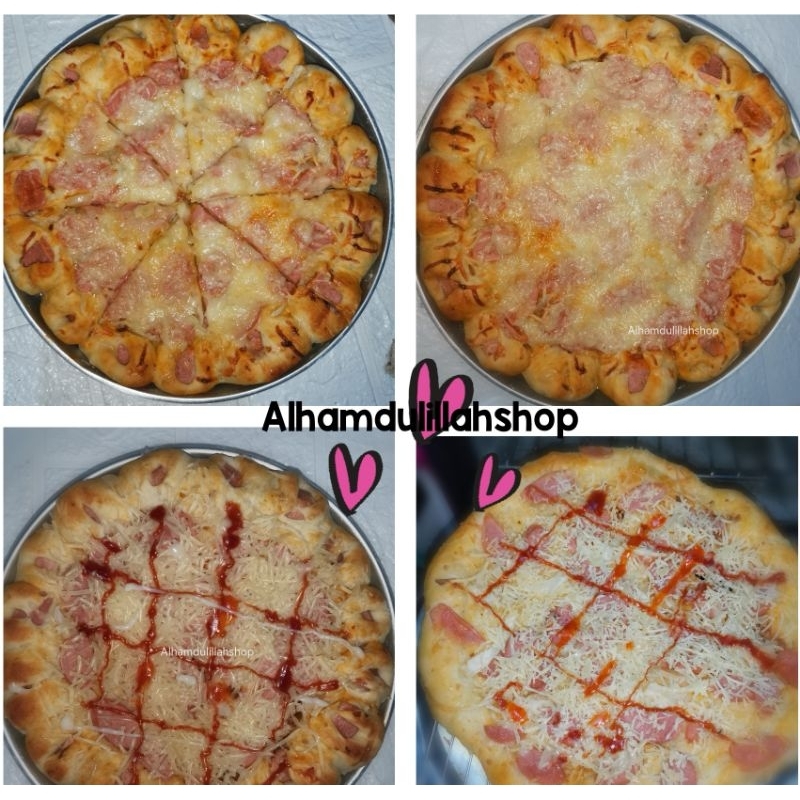 

roti pizza homemade diameter 24 cm