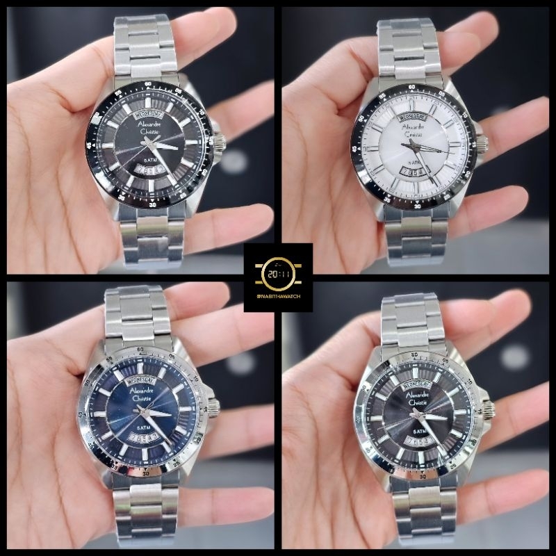 Jam Tangan Pria Alexandre Christie AC6678 new 6678 Original Garansi Resmi