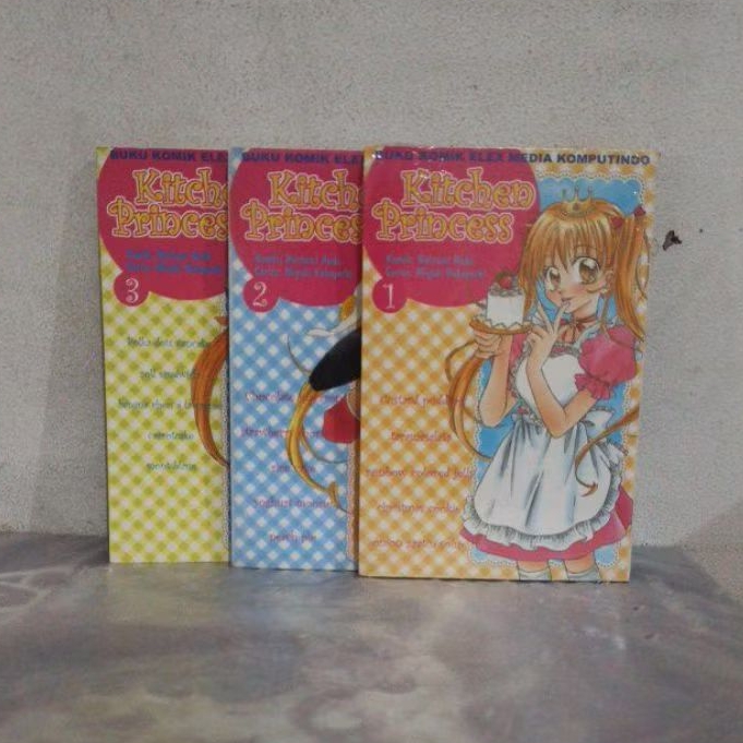 Komik Original Kitchen Princess Natsumi Ando Volume 1-3 Tamat Fullset