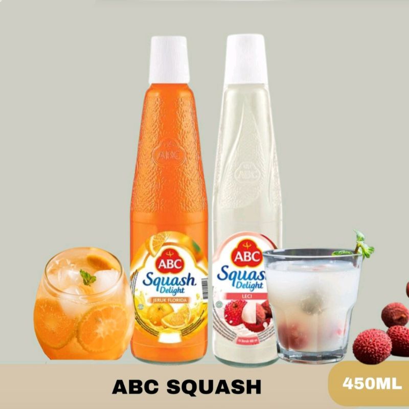 

Sirup ABC Squash Delight Orange Leci 460ml