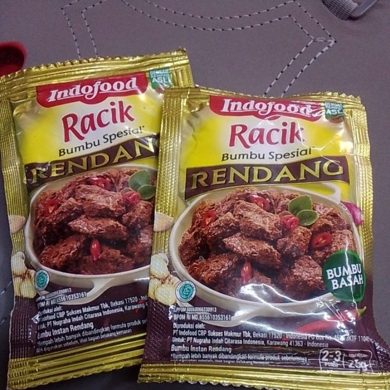 

racik bumbu rendang 25gram