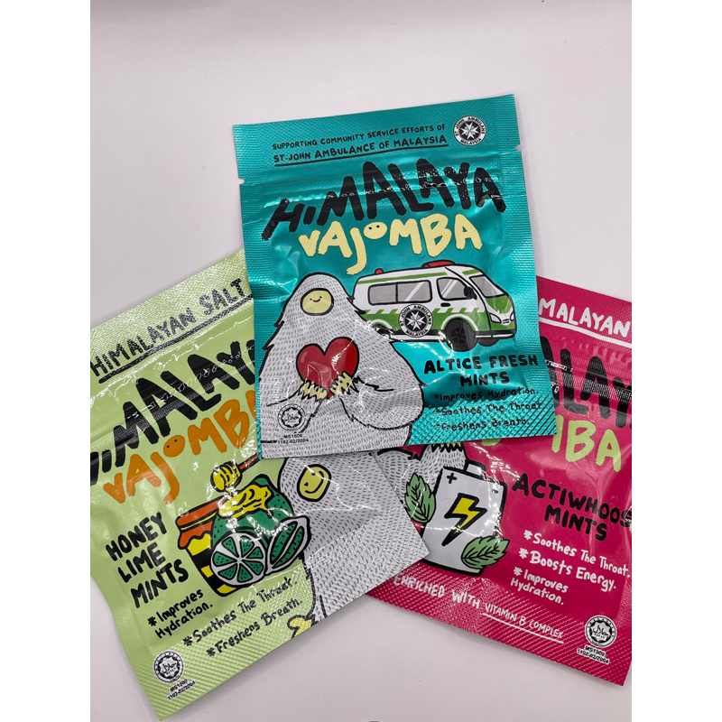 

READY STOCK Himalaya Salt Vajomba Candy / Permen Import Mint