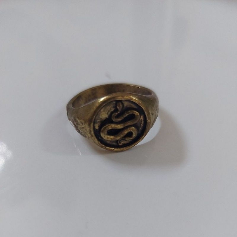 Ring Snezy Golden Thanksinsomnia