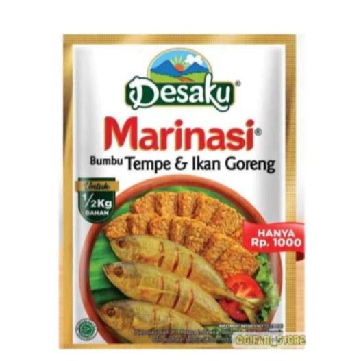 

Desaku Bumbu Marinasi Tempe Ikan Ayam 1 Sachet 15gr