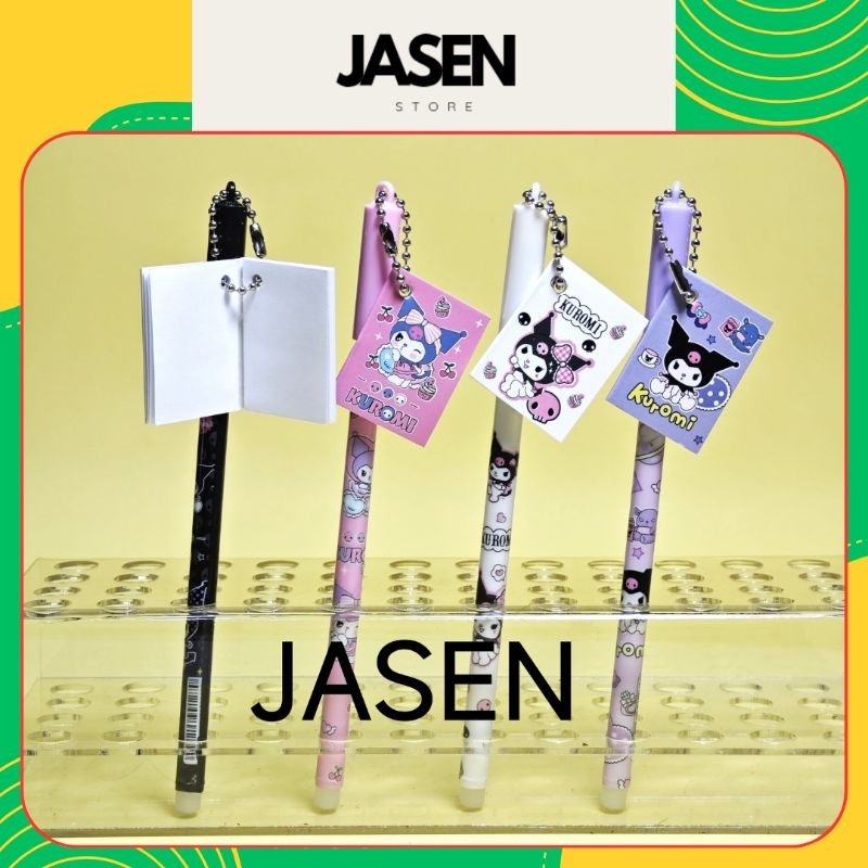

Pen Pulpen Dengan Gantungan Buku Kuromi / Bullpoin Bolpen Bolpoin Kuromi