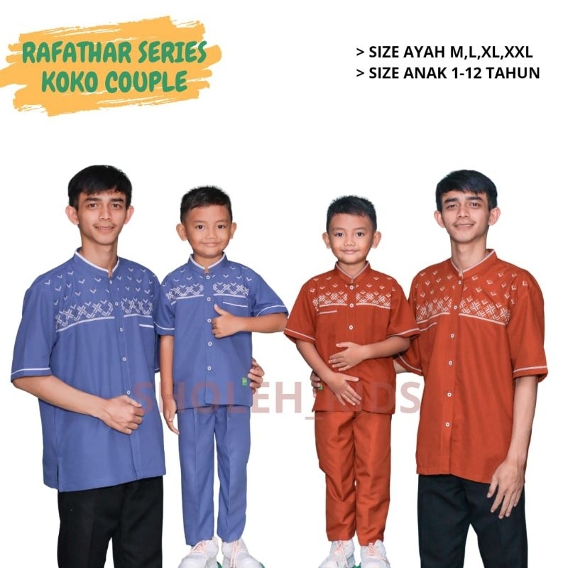 koko couple ayah dan anak bordir