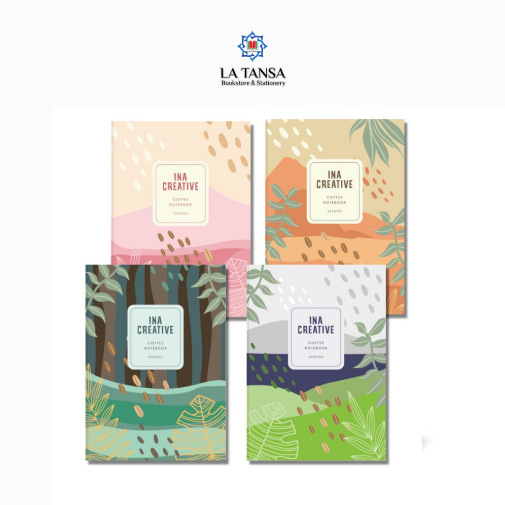

NOTEBOOK INA CREATIVE AROMA COFFEE A5