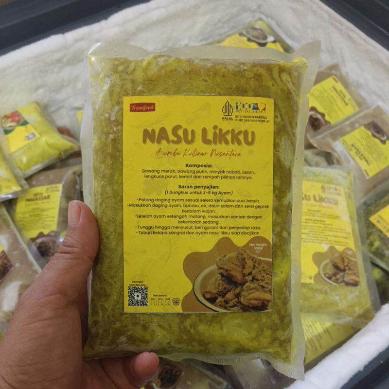 

Bumbu Ayam Masak Nasulikku Khas Bugis Makassar Kemasan Stengah Kg (500)