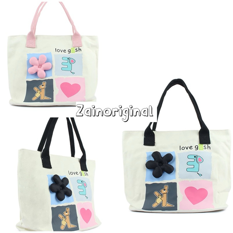 ORIGINAL GOSH LUNARIA 328 SHOULDER BAG TAS KANVAS MULTIFUNGSI