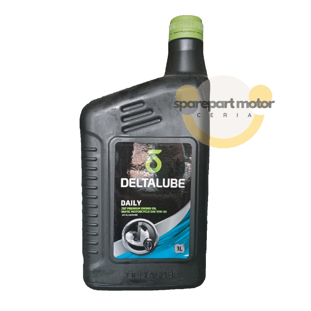 Maju Makmur Oli Mesin Motor Deltalube 4T Sar 10W-40 & Matic Sae 10W-30 Deltalube Daily 757 Premium