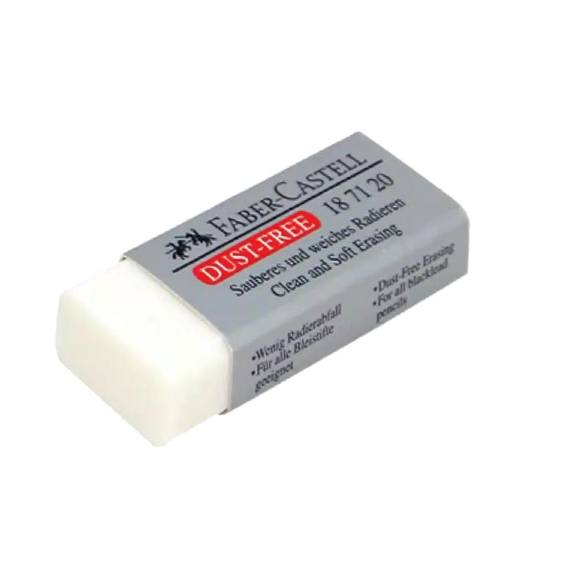 

Penghapus Faber Castell Putih Besar / Eraser Big White Faber Castell / Dust Free Eraser