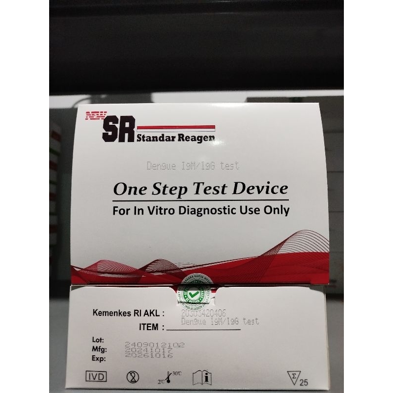 Dengue igg igm standareagen