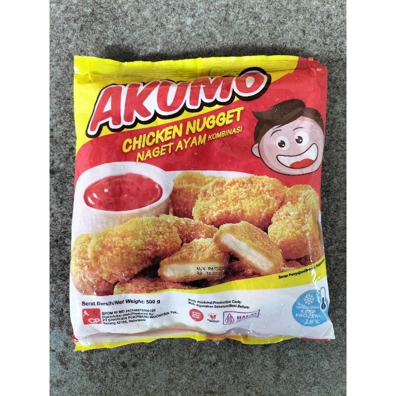 

Akumo Chicken Nugget 500 gram ah.ia