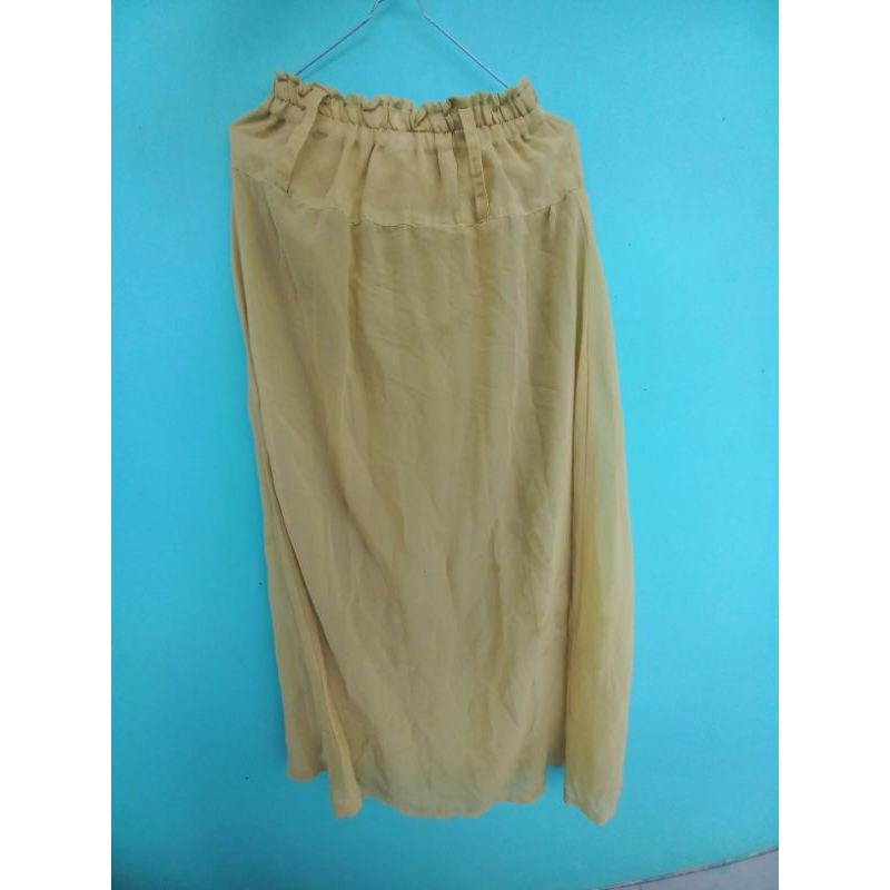 Preloved Rok Sifon Panjang