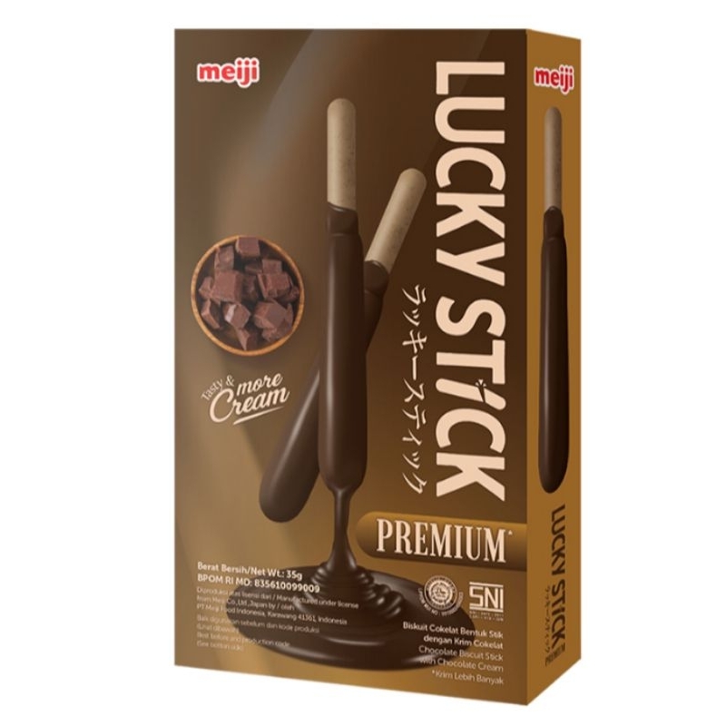 

Lucky stick biskuit premium cokelat 35 gram