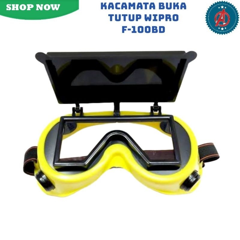 Kacamata Las Buka Tutup Wipro F - 100BD